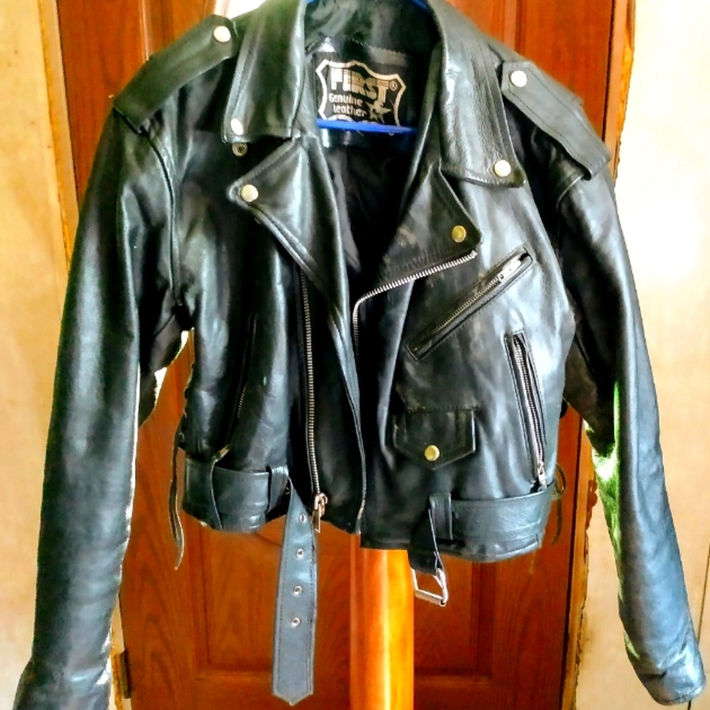 Leather jacket